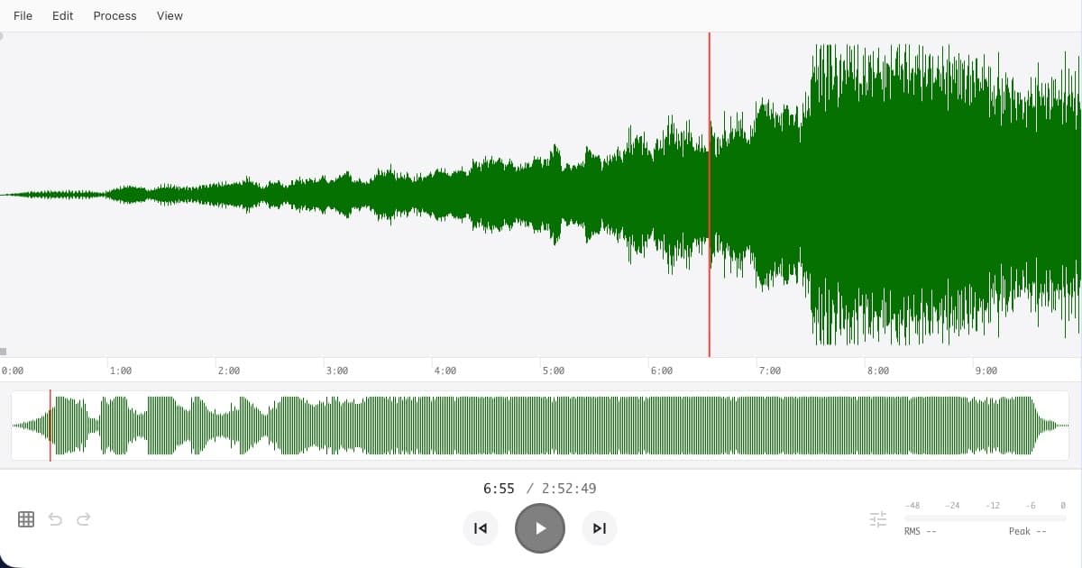 Audio Editor screenshot