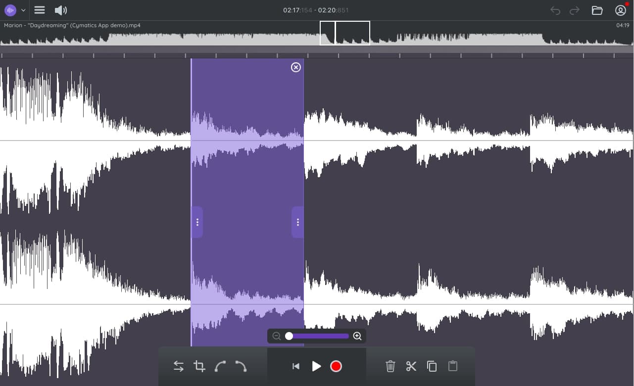 Sumoaudio screenshot